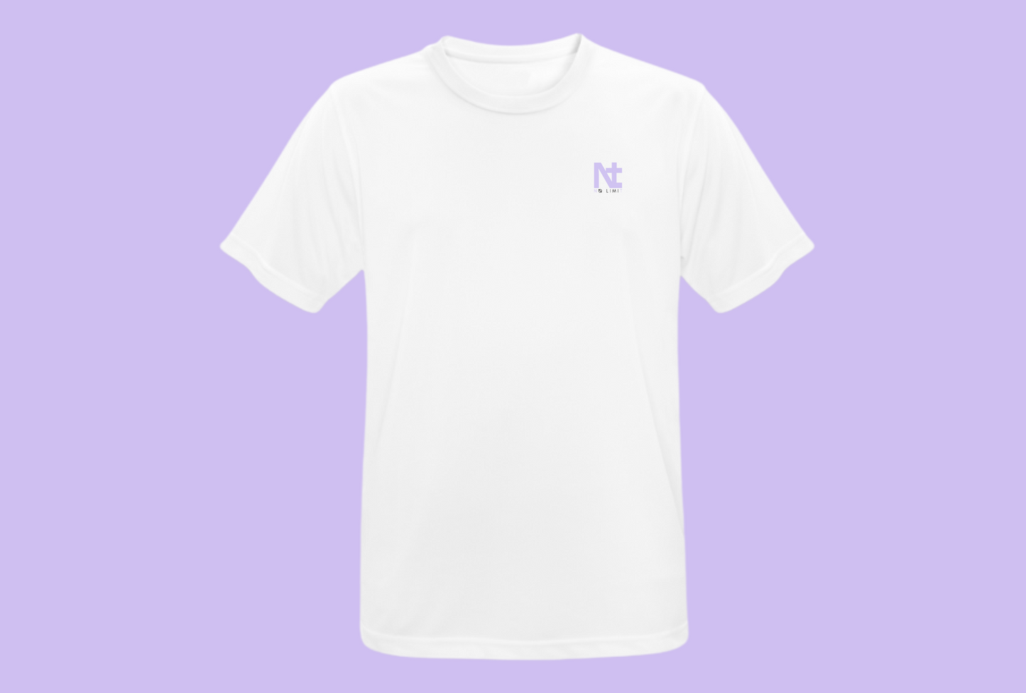 T-shirt de Sport "Fortifie-toi" Blanc Unisexe