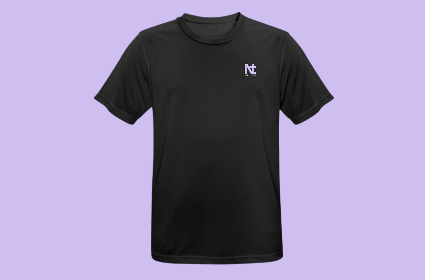 T-shirt de Sport "Fortifie-toi" Noir Unisexe